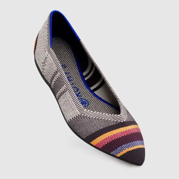 Rothy's Shoes - ROTHY'S NEW IN BOX INVERSE STRIPE POINTS SIZE 9